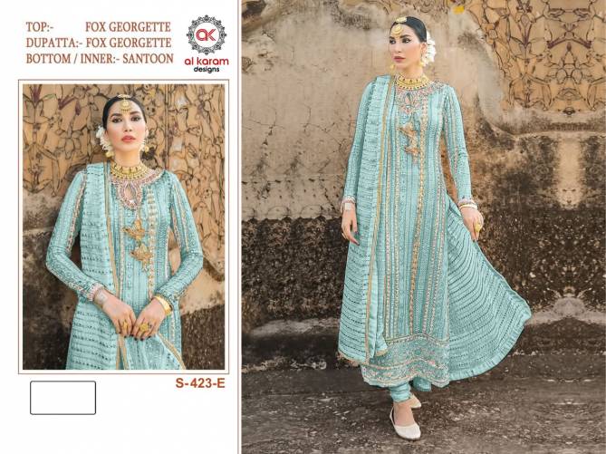 Al Karam 423 Master Color Pakistani Suits Catalog
